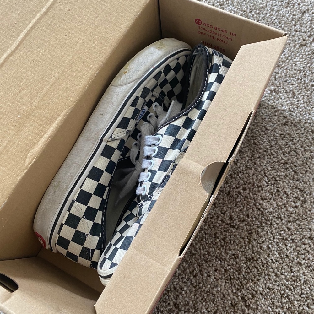 Cheakardbaord vans